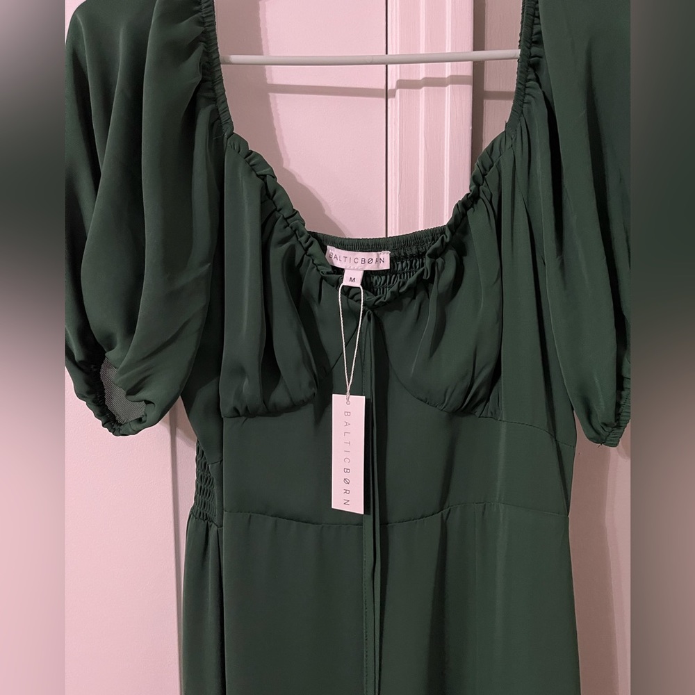 Baltic born medium cadence midi green dress